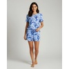 image:image2 Pack Womens Pajama Set Shorts Lounge PJ Short Sleeve Two Piece MatchingSet 4