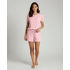 image:image2 Pack Womens Pajama Set Shorts Lounge PJ Short Sleeve Two Piece MatchingSet 7