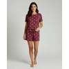 image:image2 Pack Womens Pajama Set Shorts Lounge PJ Short Sleeve Two Piece MatchingSet 8