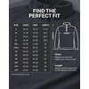 image:image3 Pack Mens Dry Fit Quarter Zip Long Sleeve Athletic Workout Golf ShirtsSet N