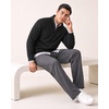 image:image3 Pack Mens Dry Fit Quarter Zip Long Sleeve Athletic Workout Golf ShirtsSet O