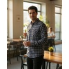 image:image3 Pack Mens Flannel Shirts Long Sleeve Button Up Plaid Down Casual WesternSet 3