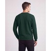 image:image3 Pack Mens Fleece Henley Shirts Long Sleeve Sweatshirt Sweater AthleticSolid Black  Solid Pine Grove  Solid Northern Droplet
