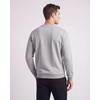 image:image3 Pack Mens Fleece Henley Shirts Long Sleeve Sweatshirt Sweater AthleticSolid Black  Solid Quiet Shade  Grey Heather