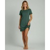 image:image3 Pack Womens Cotton Short Sleeve Nightgown Comfy Nightshirt SleepwearSet 2