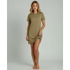 image:image3 Pack Womens Cotton Short Sleeve Nightgown Comfy Nightshirt SleepwearSet 8
