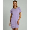 image:image3 Pack Womens Cotton Short Sleeve Nightgown Comfy Nightshirt SleepwearSet 9