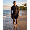 image:image4 Pack Mens Short Sleeve Rash Guard Swim Shirts Fishing Summer AthleticSet 9