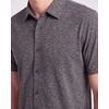 image:imageMens Cotton Short Sleeve Button Down Casual Work Shirt Button UpSolid Black  Solid Navy Blazer  Charcoal Heather