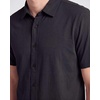image:imageMens Cotton Short Sleeve Button Down Casual Work Shirt Button UpSolid Black