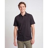image:imageMens Cotton Short Sleeve Button Down Casual Work Shirt Button UpSolid Black