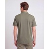 image:imageMens Cotton Short Sleeve Button Down Casual Work Shirt Button UpSolid Desert Sage
