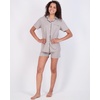 image:imageReal Essentials 2 Pack Womens Pajamas Set Button Down Shorts Soft Matching Sleepwear Available In Plus