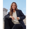 image:image3 Pack Womens Fleece V Neck Sweatshirt Pullover Sweaters Long Sleeve TopSolid Black  Solid Chocolate Torte  Solid Moonbeam