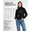 image:image2 Pack Womens Fleece Half Zip Pullover Mock Neck Sweatshirt Sweater TopsSolid Chocolate Torte  Solid Moonbeam