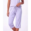image:image2 Pack Womens Pajama Sets 2 Piece Tank Top Capri Pants PJs Sleepwear CuteSet 1