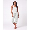 image:image2 Pack Womens Pajama Sets 2 Piece Tank Top Capri Pants PJs Sleepwear CuteSet 3