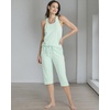 image:image2 Pack Womens Pajama Sets 2 Piece Tank Top Capri Pants PJs Sleepwear CuteSet 6