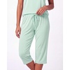 image:image2 Pack Womens Pajama Sets 2 Piece Tank Top Capri Pants PJs Sleepwear CuteSet 6