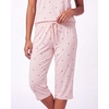 image:image2 Pack Womens Pajama Sets 2 Piece Tank Top Capri Pants PJs Sleepwear CuteSet 8