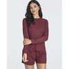 image:image2 Pack Womens Ribbed Pajama Sets 2 Piece Lounge Matching Sleepwear CuteSet 4