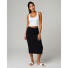 image:image3 Pack Womens Midi Skirts Pencil High Waisted Knee Length Long Slit CurvySet 10
