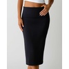 image:image3 Pack Womens Midi Skirts Pencil High Waisted Knee Length Long Slit CurvySet 10