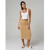image:image3 Pack Womens Midi Skirts Pencil High Waisted Knee Length Long Slit CurvySet 3
