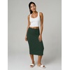 image:image3 Pack Womens Midi Skirts Pencil High Waisted Knee Length Long Slit CurvySet 7