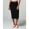 image:image3 Pack Womens Midi Skirts Pencil High Waisted Knee Length Long Slit CurvySet 7