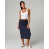 image:image3 Pack Womens Midi Skirts Pencil High Waisted Knee Length Long Slit CurvySet 9