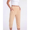 image:image3 Pack Womens Ribbed Capri Joggers Cropped Sweatpants Capris with PocketsSet 7
