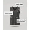 image:image5 Pack Womens Cotton V Neck Tank Tops Sleeveless Camisole Basic Tanks CamiSet 8