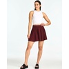 image:imageReal Essentials 4 Pack Womens Basic Casual Stretchy Mini Skirt  Skater ALine Flowy Flared Available in Plus SizeSet 1