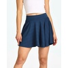 image:imageReal Essentials 4 Pack Womens Basic Casual Stretchy Mini Skirt  Skater ALine Flowy Flared Available in Plus SizeSet 6