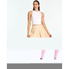 image:imageReal Essentials 4 Pack Womens Basic Casual Stretchy Mini Skirt  Skater ALine Flowy Flared Available in Plus SizeSet 8