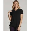 image:imageReal Essentials 5 Pack Womens Short Sleeve Breeze Tech VNeck T Shirt Workout Top Wicking Dry Fit Athletic Tee PlusSet 7