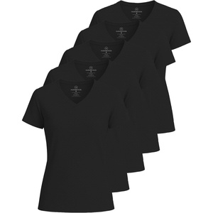 image:imageReal Essentials 5 Pack Womens Short Sleeve Breeze Tech VNeck T Shirt Workout Top Wicking Dry Fit Athletic Tee PlusSet 7