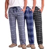 image:image3 Pack Mens Cotton Flannel Pajama Pants Lounge Sleep PJ Bottoms PocketsFlannel Set 6