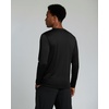 image:image4 Pack Mens Dry Fit Long Sleeve Workout Shirts Gym Athletic Tee FishingSet Q