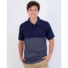 image:imageReal Essentials 3 Pack Mens Short Sleeve Golf Polo Casual Workout Sports Moisture Wicking Collared Shirt Big amp TallSet G