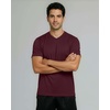 image:imageReal Essentials 5 Pack Mens Breeze Tech VNeck Dry Fit TShirts Moisture Wicking Athletic Workout amp Gym Shirts Big ampTallSet 7