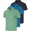 image:image3 Pack Mens Dry Fit Polo Shirts Short Sleeve Collared Golf Work AthleticSet 8