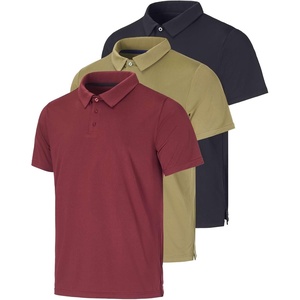 image:image3 Pack Mens Dry Fit Polo Shirts Short Sleeve Collared Golf Work AthleticSet 2