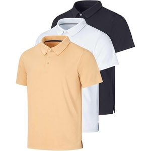 image:image3 Pack Mens Dry Fit Polo Shirts Short Sleeve Collared Golf Work AthleticSet 7