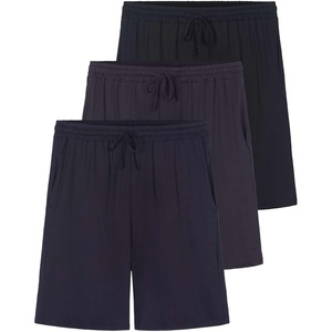 image:image3 Pack Mens Pajama Shorts Sleep Lounge Casual PJ Comfy Cooling PocketsSet 6