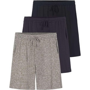 image:image3 Pack Mens Pajama Shorts Sleep Lounge Casual PJ Comfy Cooling PocketsSet 7