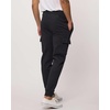 image:image3 Pack Mens Fleece Cargo Joggers Sweatpants Cuffed Athletic Gym PocketsSet 3