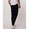 image:image3 Pack Mens Fleece Cargo Joggers Sweatpants Cuffed Athletic Gym PocketsSet 5