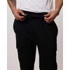 image:image3 Pack Mens Fleece Cargo Joggers Sweatpants Cuffed Athletic Gym PocketsSet 7